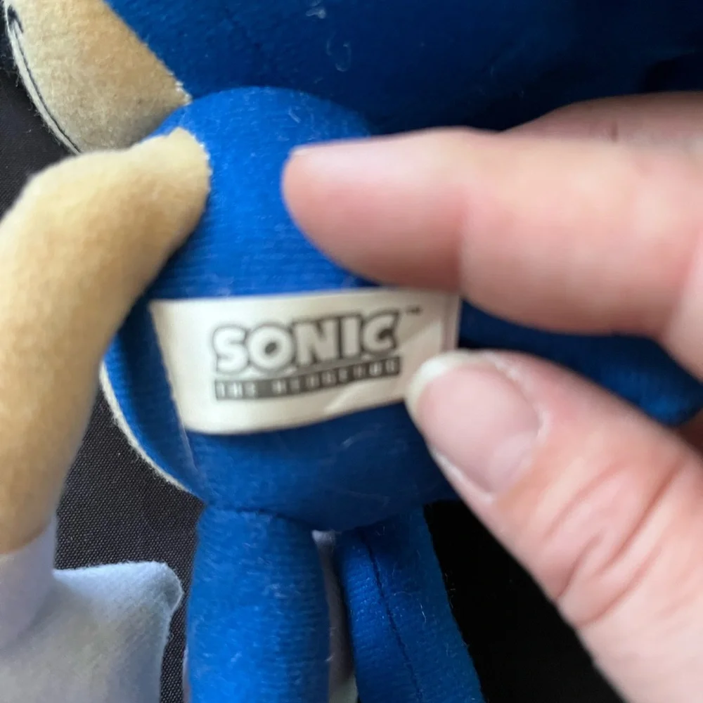 Sonic the Hedgehog Plush Toy - Blue‎ and Red